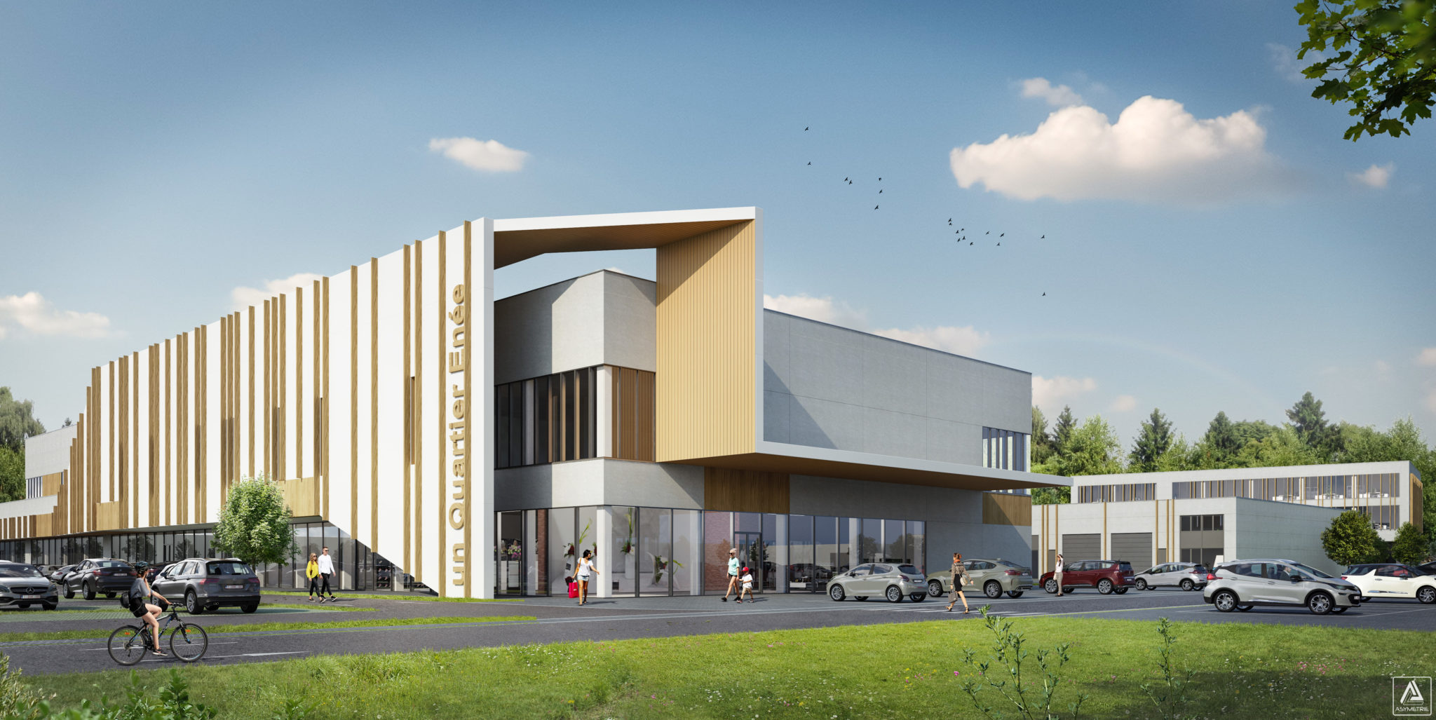 L'Avenir Le Quartier Enée à Gembloux se dévoile Bureau d’ingénierie et d’architecture