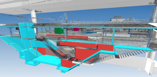 Gare de Charleroi : Le BIM pour accélérer la conception et faciliter l'exécution