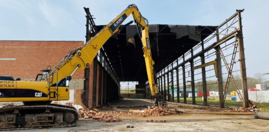 Début du chantier immobilier Quartier Enée à Gembloux !