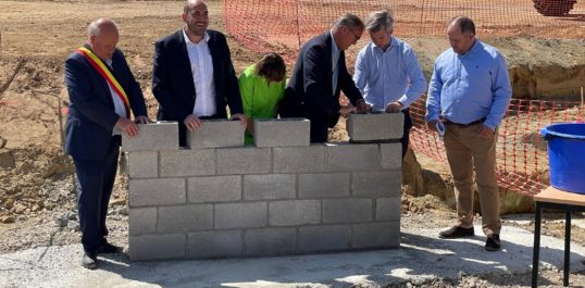 Piscine communale de Jodoigne : pose de la première pierre ce mardi 20/06/23