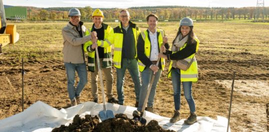 Nouveau site Vanheede à Engis : démarrage officiel du chantier !