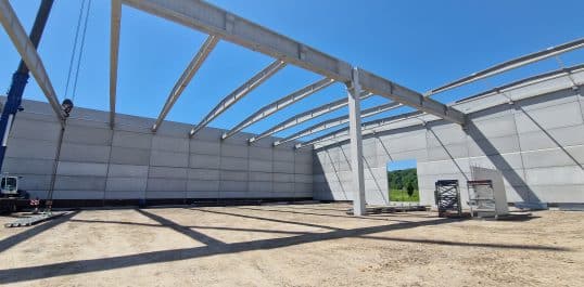 Chantier Vanheede à Engis : un planning maîtrisé