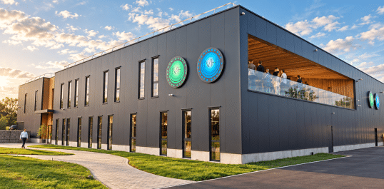 Fin des travaux et inauguration du nouveau site des Isolants Victor Hallet à Tubize